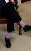 Purple Socks, Barbara Bush, George HW Bush, Bush 41, Mitt Romney, Endorsement, Republican Party, Freemasonry, Freemasons, Freemason, Masonic