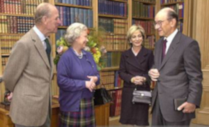 Queen Elizabeth II, Prince Phillip, Alan Greenspan, Andrea Mitchell, NBC News, Freemasonry, Freemasons, Masonic Lodge